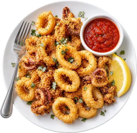 Fried calamari
